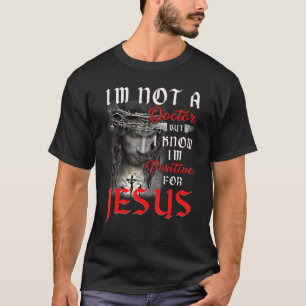 Camiseta Testei Positivo Para A Fé Em Jesus