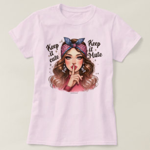 Camiseta Testemunha Retro Girl T-Shirt - Mantendo-o bonito