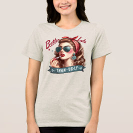 Camiseta Testemunha Retro Rapariga T-Shirt - Melhor Tarde D