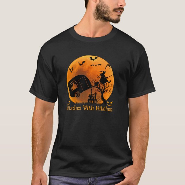 Camiseta Testemunhas com Camp de Halloween com Camp de Cami (Frente)