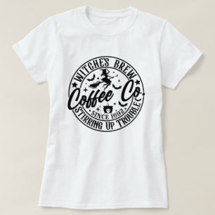 Camiseta Testemunhas Criam Café Co. Agitando Café