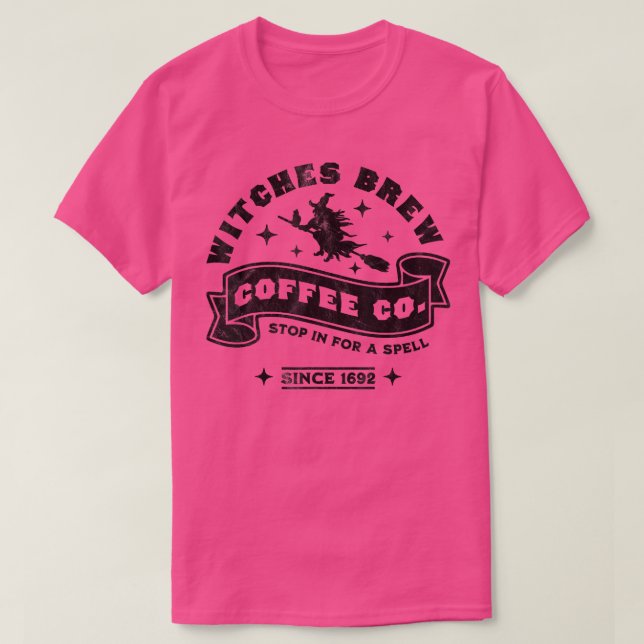 Camiseta Testemunhas Criam Salem De Café 1692 Com Dia de as (Frente do Design)