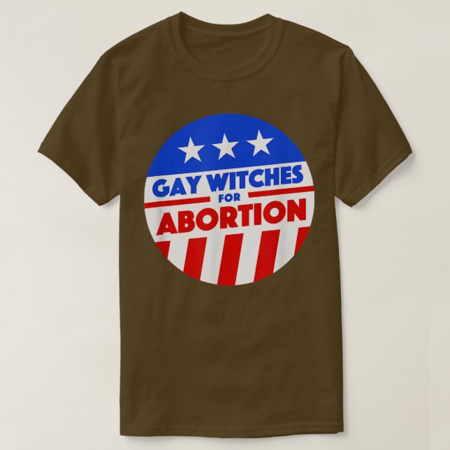Camiseta Testemunhas De gay Para Engraçado De Aborto, Reuni (Frente do Design)