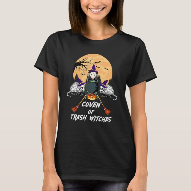 Camiseta Testemunhas De Lixo De Testemunhas De Halloween Og (Frente)