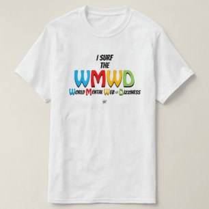 Camiseta Testemunho na Web do surf chill motto v1 T-Shirt