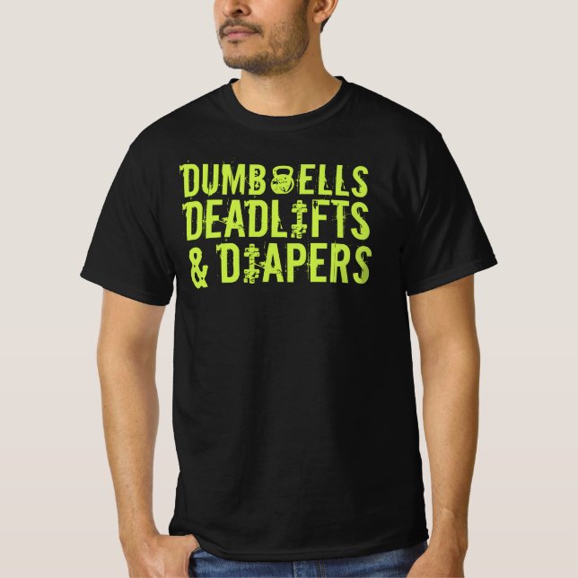 Camiseta Testemunhos de Dúvida, Despedimentos e Fraldas (Frente)