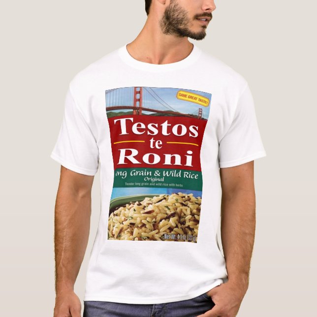 Camiseta Testos-te-roni (Frente)