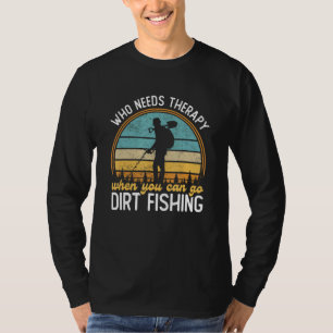 Camiseta Tesu Do Detector De Metais Que Detecta A Pesca De