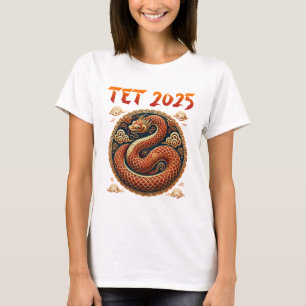 Camiseta Tet 2025 Year of the Cobra Vietnamese New Year