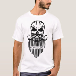 Camiseta tete de mort citation hipster citation beardcode c