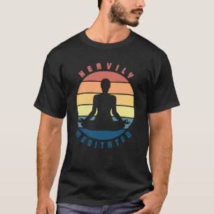 Camiseta Teto arco-íris retrô altamente meditado
