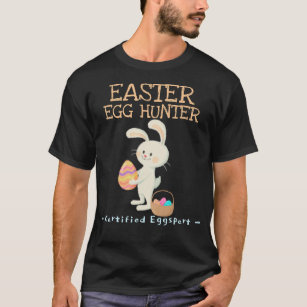 Camiseta Teto "Caçador de Ovos de Páscoa" Bonito