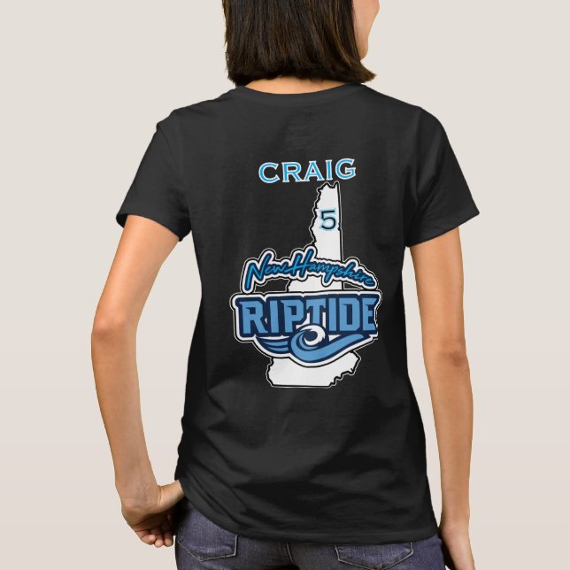 Camiseta Teto com Nome e Número Personalizados (Verso)