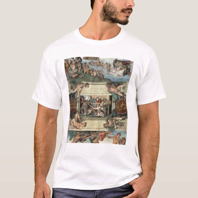 Camiseta Teto da capela de Sistine (Frente)