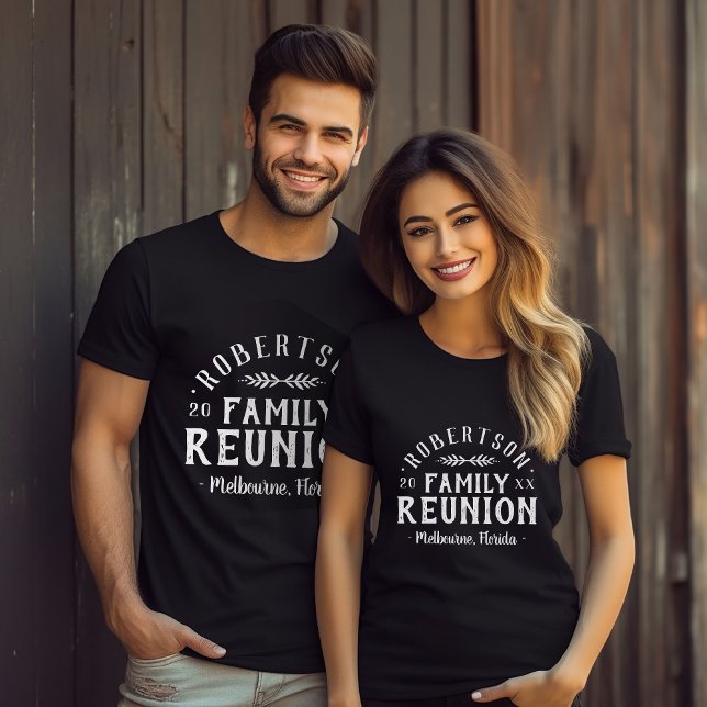 Camiseta Teto da Reunião Familiar Personalizada Moderna Rus (Criador carregado)