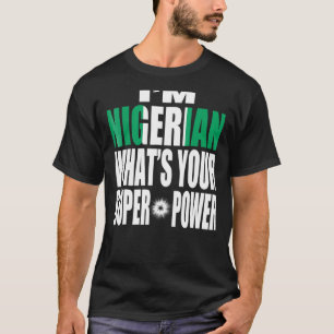 Camiseta Teto de Ancestralidade Nigéria da Cultura Nigerian