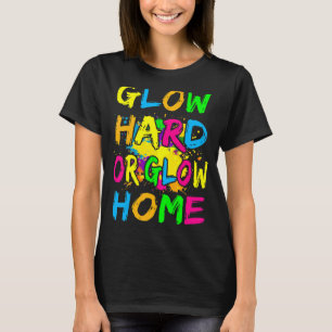 Camiseta Teto De anos 80 De Tema Doméstico Com Duro Brilhan