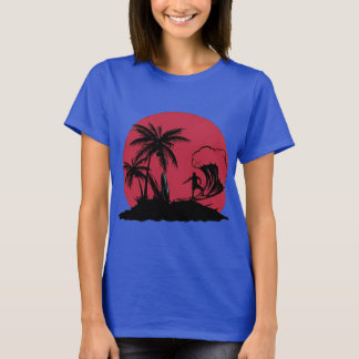 Camiseta Teto de Aventura do Surf Sunset