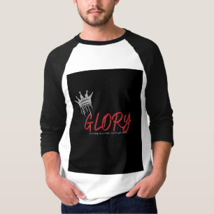 Camiseta Teto de Baseball Gráfico da Glória Coroa