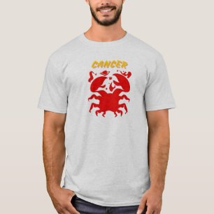 Camiseta Teto de Conexão Cósmica "Sinal Zodíaco do Cancer"