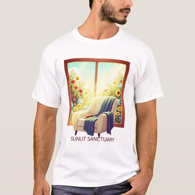 Camiseta Teto de Conforto Sunlit Sanctuary Vibrant (Frente)