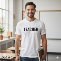 Teto de Declaração de Texto do PROFESSOR para Home