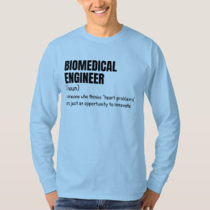 Camiseta Teto de Definição de Estudante de Engenharia Biomé