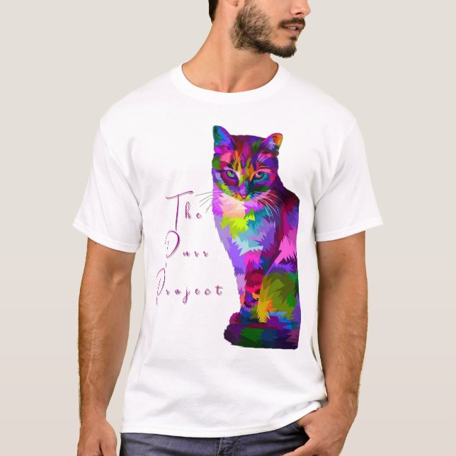 Camiseta Teto de Deslocamento de Cores (Frente)