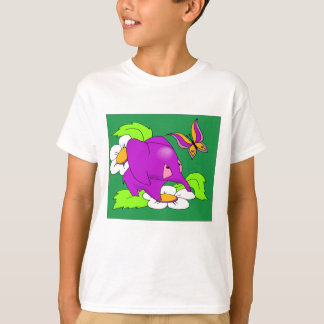 Camiseta Teto de Elefante Roxo