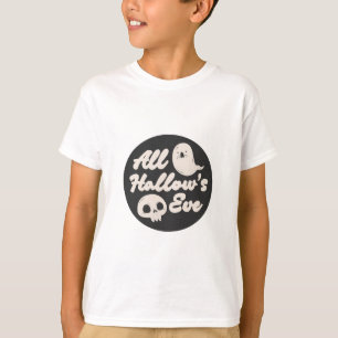 Camiseta Teto de Halloween Assombrado