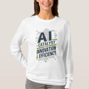Camiseta Teto de inovação Catalyst - Design de tecnologia d