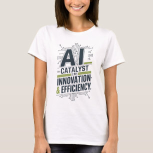Camiseta Teto de inovação Catalyst - Design de tecnologia d