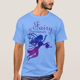 Camiseta Teto de Jardim de Leite com Ombre Fairy Gardener