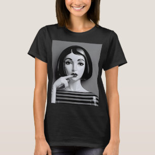 Camiseta Teto de musgo monocromático