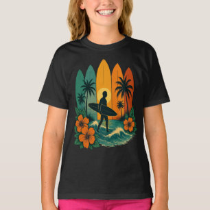 Camiseta Teto de Navegação na Onda Oceânica