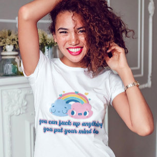Camiseta Teto De Nuvens De Arco Barata