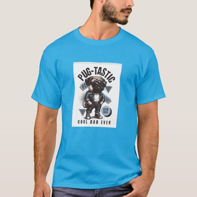 Camiseta Teto de pai legal plástico (Frente)