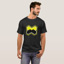 Camiseta Teto de Streetwear de Estrelas de Camada Tripla