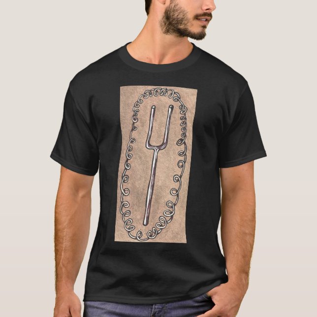 Camiseta Teto do Fork de Ajuste (Frente)