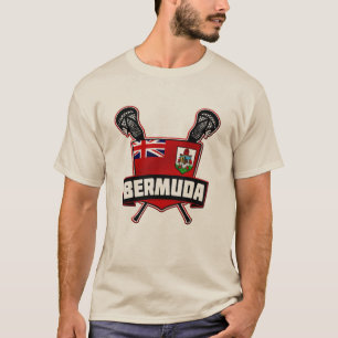 Camiseta Teto do logotipo Bermuda Lacrosse