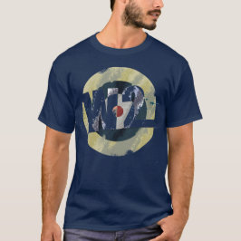 Camiseta Teto do logotipo da Banda W2 (Cor do Cheio)