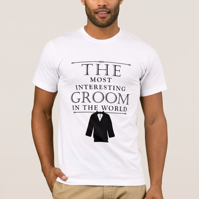 Camiseta Teto do Solteiro de Groenlândia Mais Interessante, (Frente)