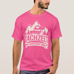 Camiseta Teto do Telhado - Nunca Mais Com - Presente De Cam