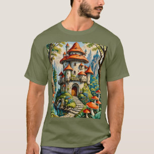 Camiseta Teto Dreamscape Dreamscape Castle Mushroom