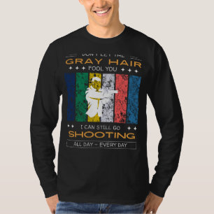 Camiseta Teto Entusiasta - Cabelo de Cinza, Chame Bullseye