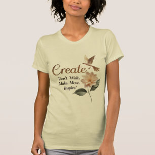 Camiseta Teto fino de Ajustado de cotação mínima botânica p