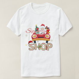 Camiseta Teto Gráfico de Natal