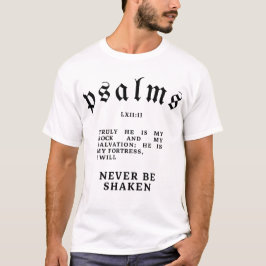 Camiseta Teto Gráfico Mínimo de Letra Negada