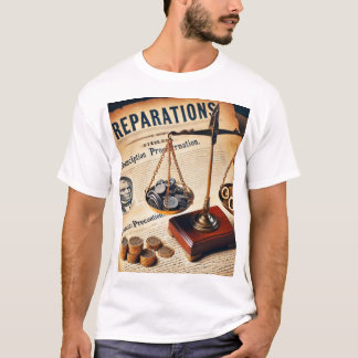 Camiseta Teto gráfico "Reparações"