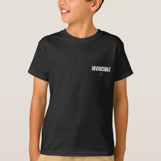 Camiseta Teto Invencível Preto (Frente)